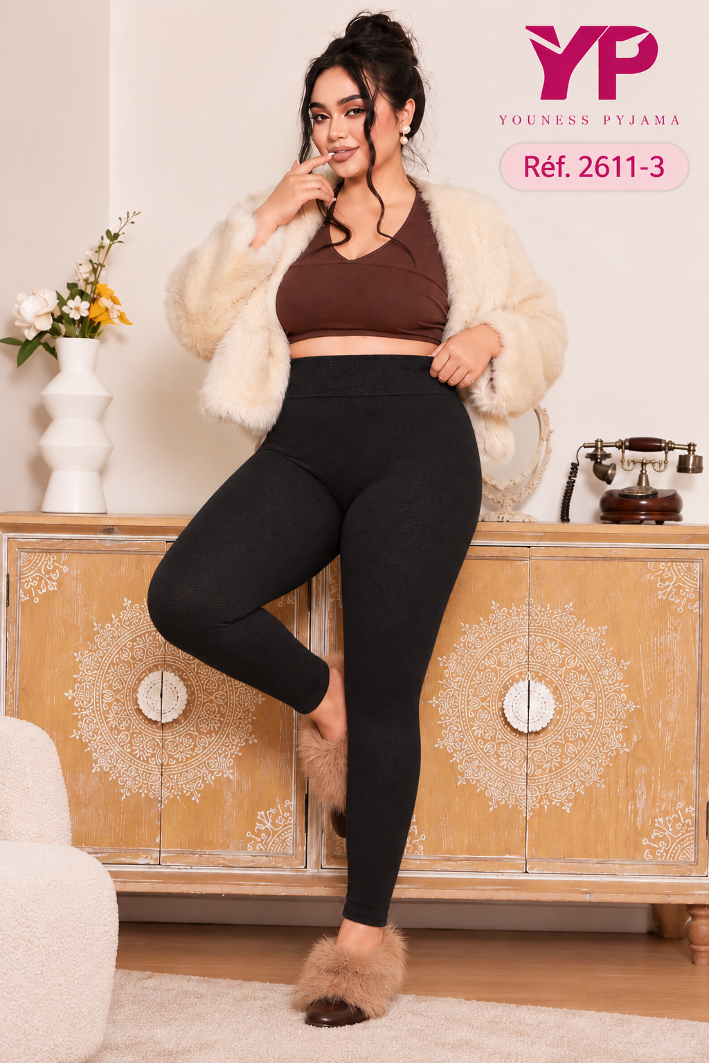 Legging Taille Haute Confort – Réf. 2611-3