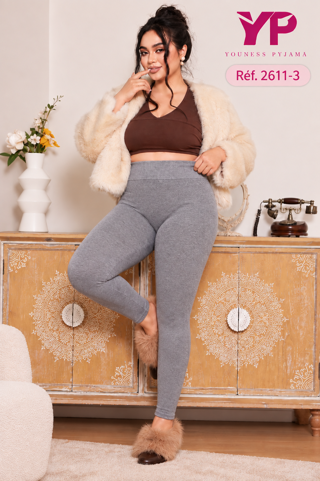 Legging Taille Haute Confort – Réf. 2611-3